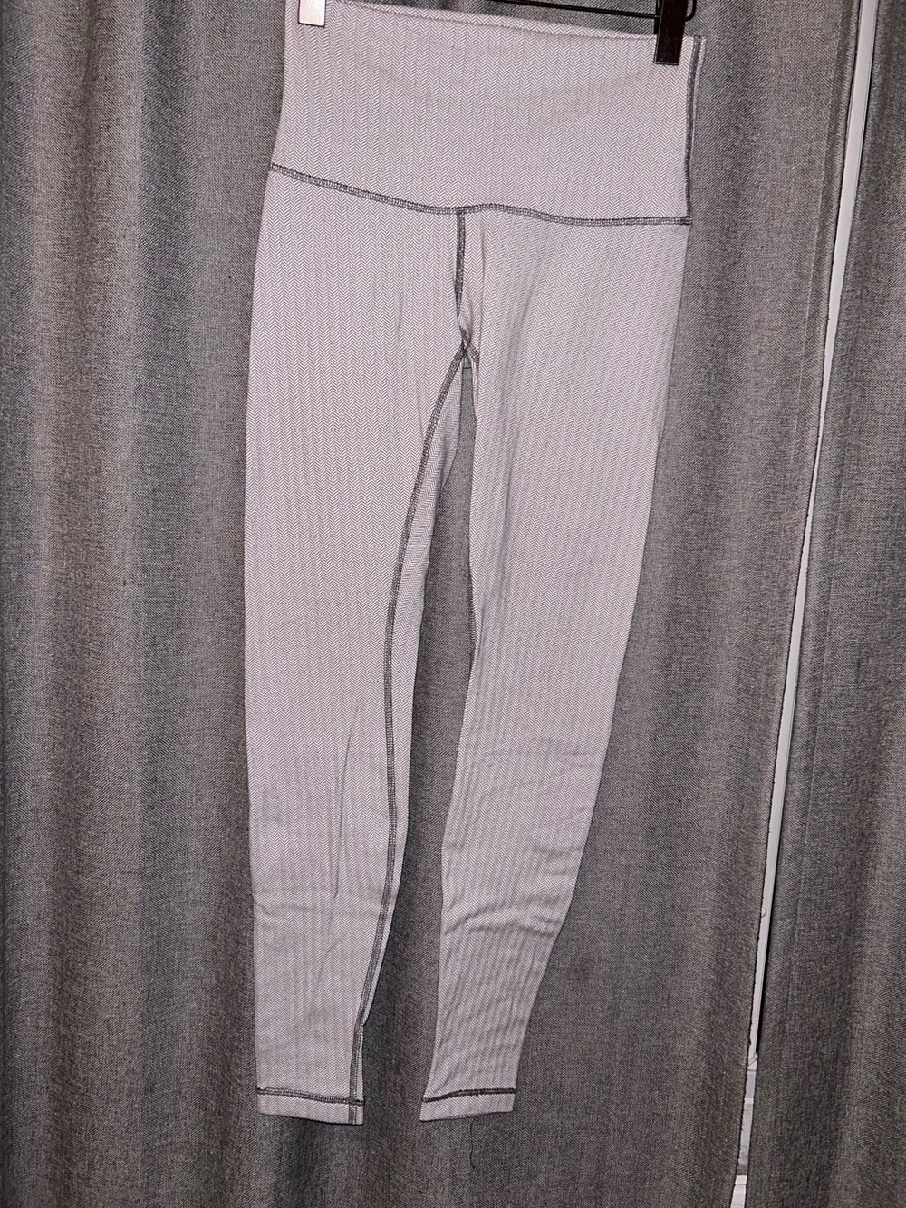 Women’s Lululemon Soft ribbed High-Waist Gray Leggings